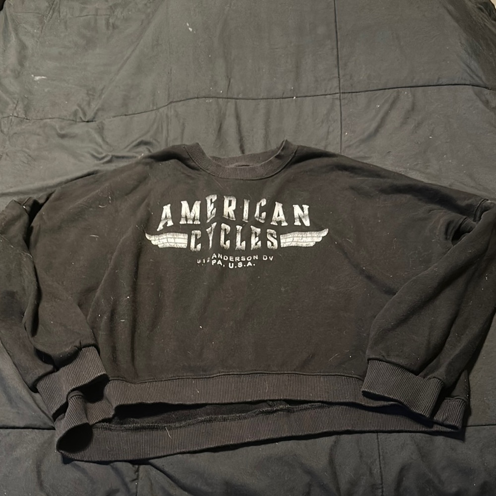 Cotton On Black Crop Top